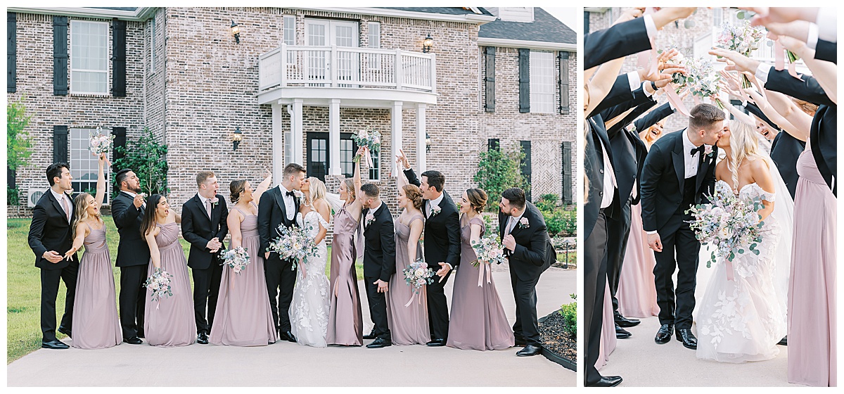 Hannah and Jacob's wedding day at The Springs Venue in Valley View, TX. #dallasweddingphotographer 