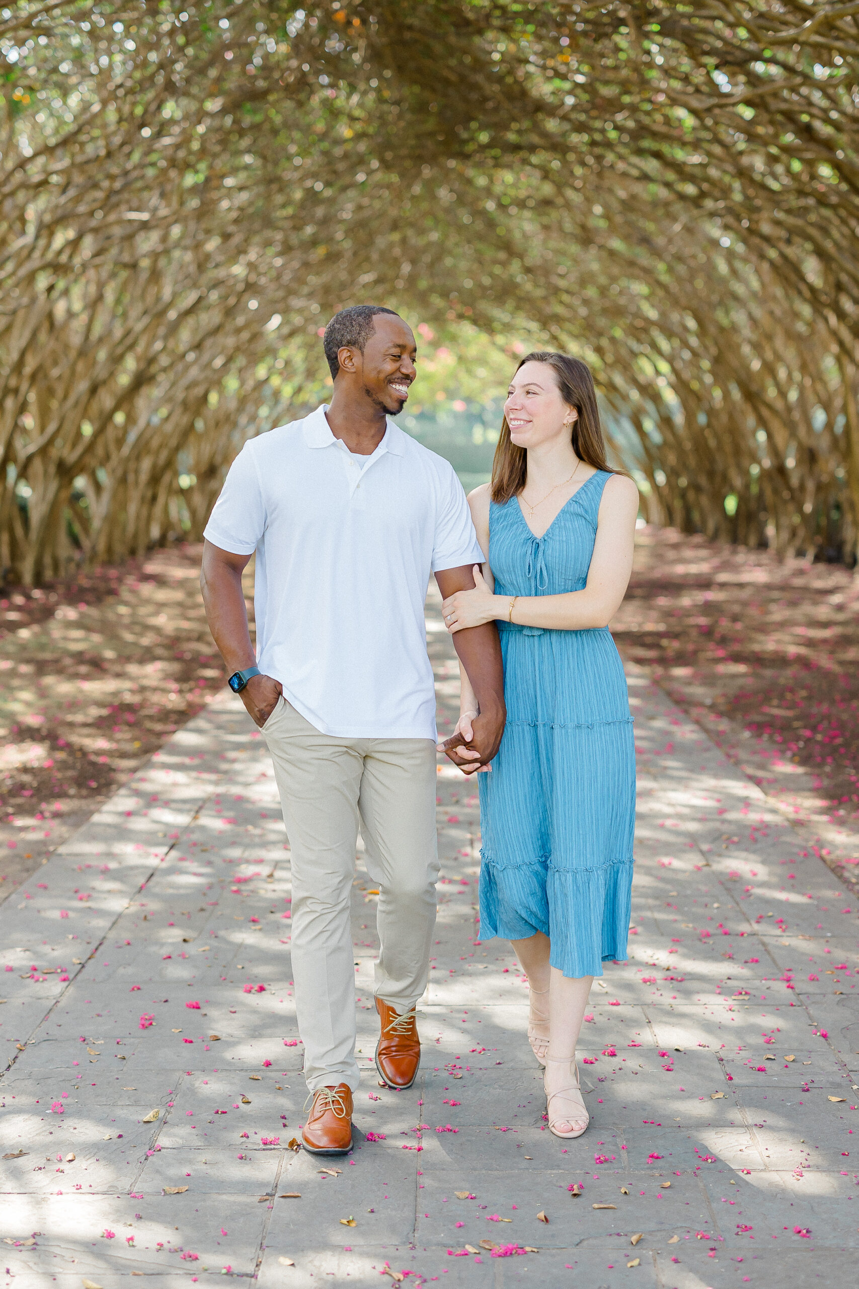 Catherine & Daniel's Engagement Session at The Dallas Arboretum | Dallas Wedding Photographer