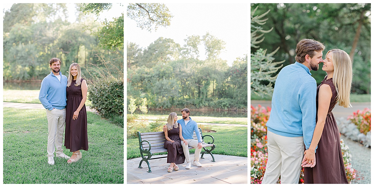 Hannah & Calder’s Anniversary Session at Lakeside Park and Prather Park | Dallas Wedding Photographer