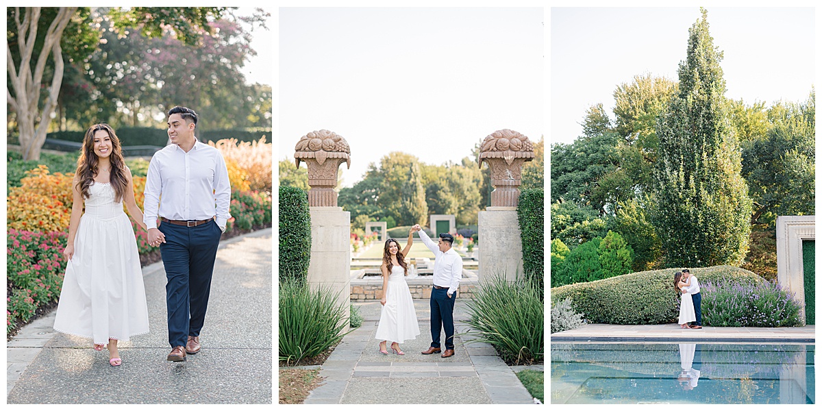 Ariana & Jose's Engagement at the Dallas Arboretum | Dallas Wedding Photographer