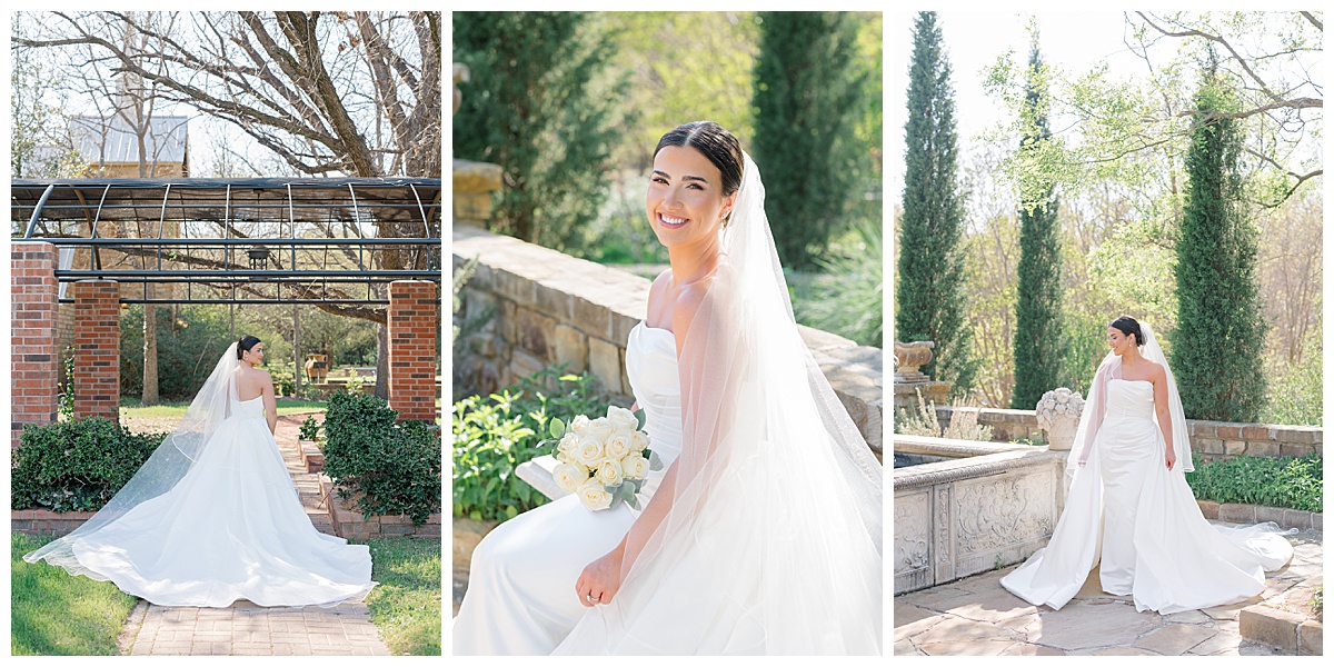 Daley's Bridal Portraits at Clark Gardens | Dallas Wedding Photographer